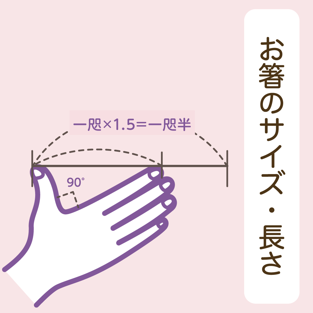 お箸のサイズ・長さの選び方 – 箸蔵まつかん